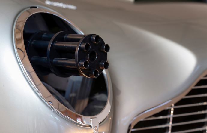 L’Aston Martin DB5 (lot 7 de la vente) de No Time To Die (2021), vendue au profit des associations The Prince’s Trust et The Prince of Wales’s Charitable Fund © Photographer Max Earey