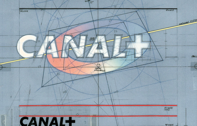 Derrière le logo de Canal + il y a une étude sur les proportions et les espaces.