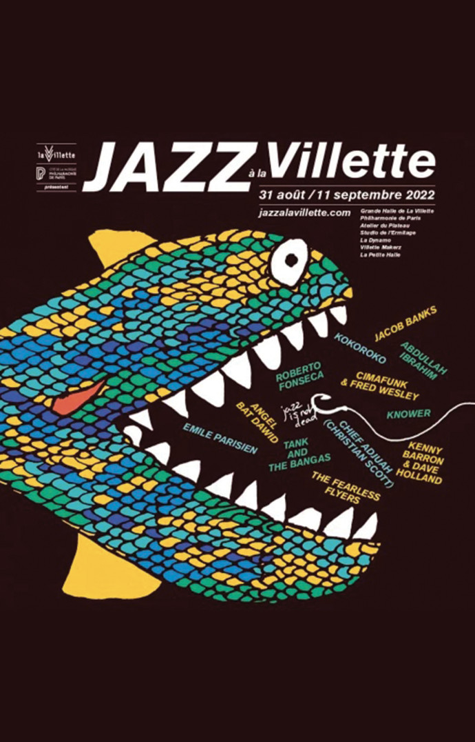 Affiche du festival Jazz à la Villette