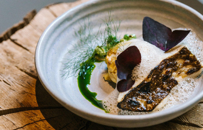 Le turbot chez Ekstedt, la nouvelle adresse du chef suédois Niklas Eksted à Londres.