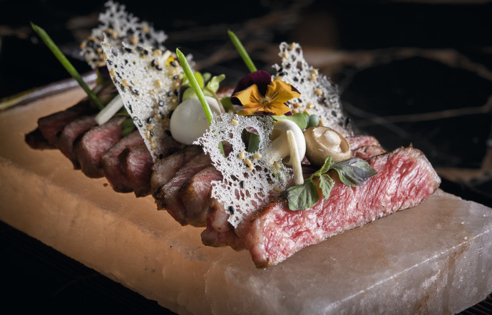 Le boeuf Wagyu au Tattu.
