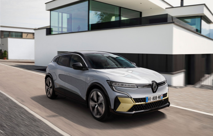 Le Renault Megane E-Tech.