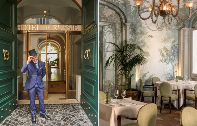 L’Hôtel de Russie, un havre de paix au cœur de Rome.