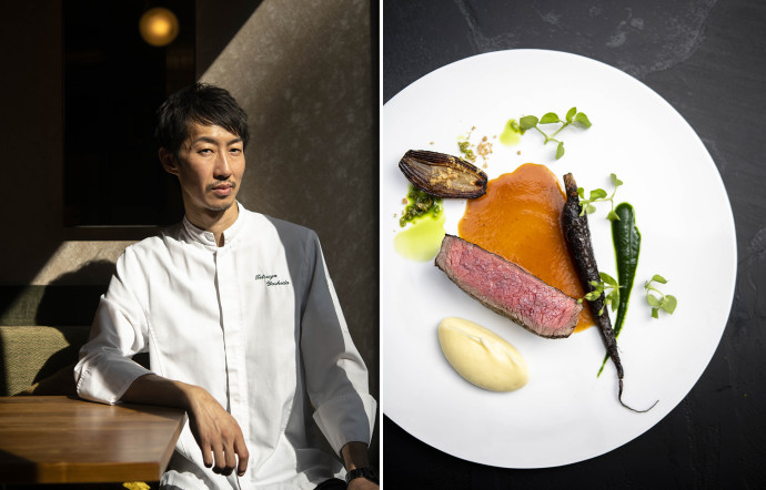 Le chef Tetsuya Yoshida met en lumière les produits du terroir français.