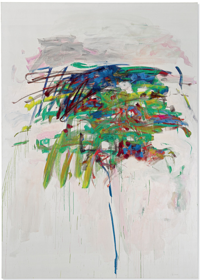 JOAN MITCHELL (1925-1992), Sans titre, 1992, huile sur toile, 280 x 200.4 cm, 4 000 000-6 000 000 €