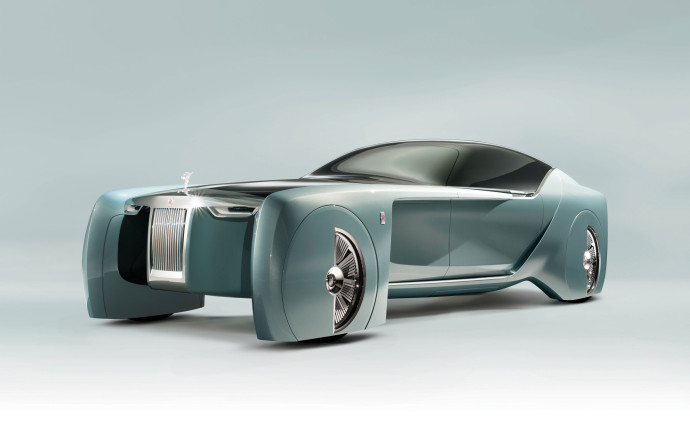 La Rolls-Royce Vision Next 100.