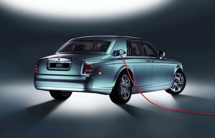 La Rolls-Royce Phantom 102EX.