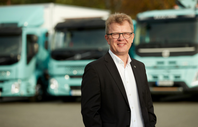 Roger Alm, président de Volvo Truck.