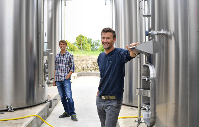 La Nouvelle Vague: Les frères Pierre-Olivier et Xavier Précigout de la maison Philbert innovent avec un « single estate » baptisée Dovecote du nom de la parcelle en question.