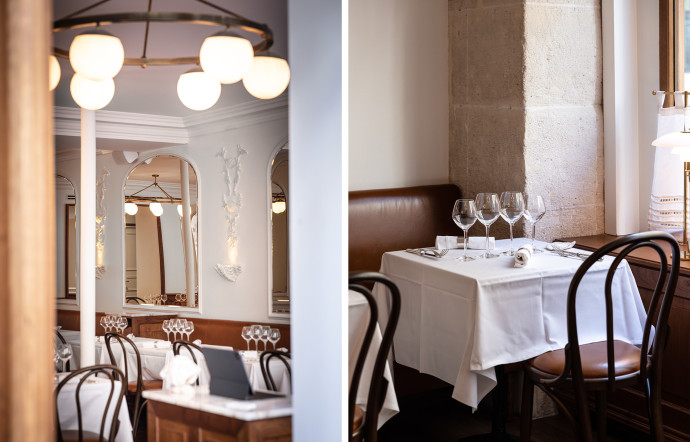 A mi-chemin entre l’écailler et la brasserie chic, ce nouveau restaurant offre un cadre luxueux et décomplexé aux fruits de mer.