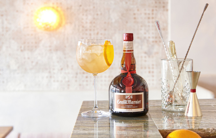 « Grand Marnier, un grand nom pour une grande liqueur ».
