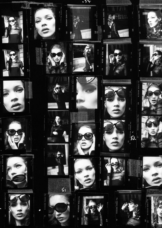 Stephanie Pfriender Stylander, Kate Moss (Desire), New York Italian Harper’s Bazaar, 1992, Gelatin Silver Print, 40×60 inches, Stephanie Pfriender-Stylander.Staley-Wise