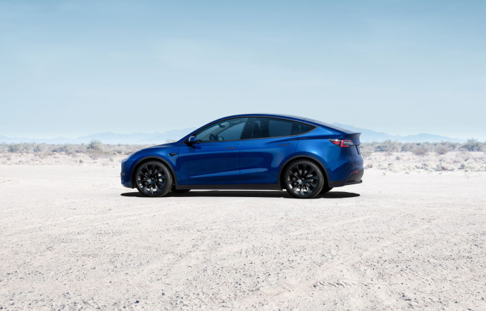 Le Model Y de Tesla.