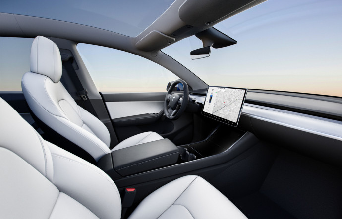 Le Model Y est le SUV de taille intermédiaire entièrement électrique de Tesla.