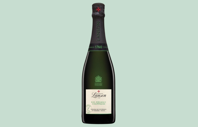 Le champagne Lanson.