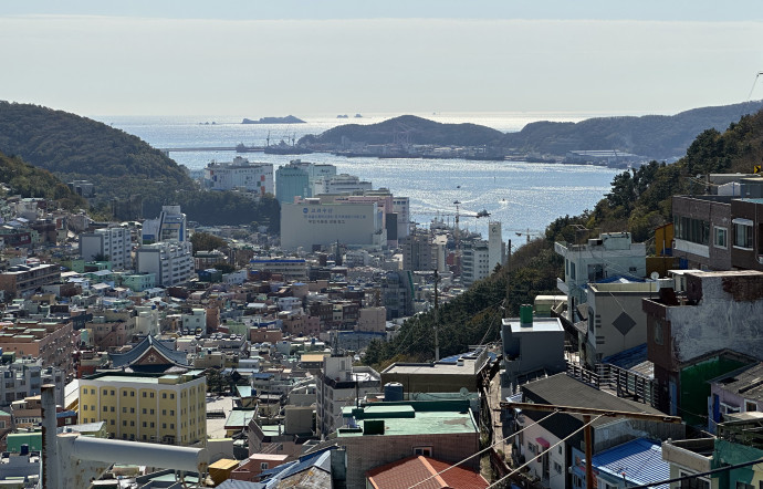 Le quartier de Gamcheon à Busan est un des plus visités.