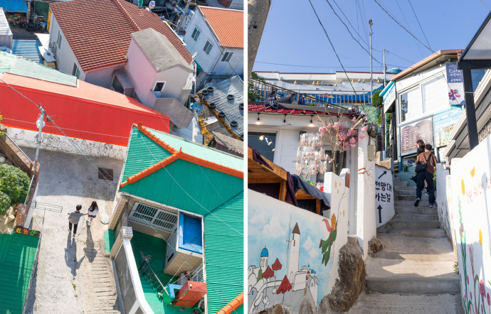 Ruelles dans le quartier de Donpirang.