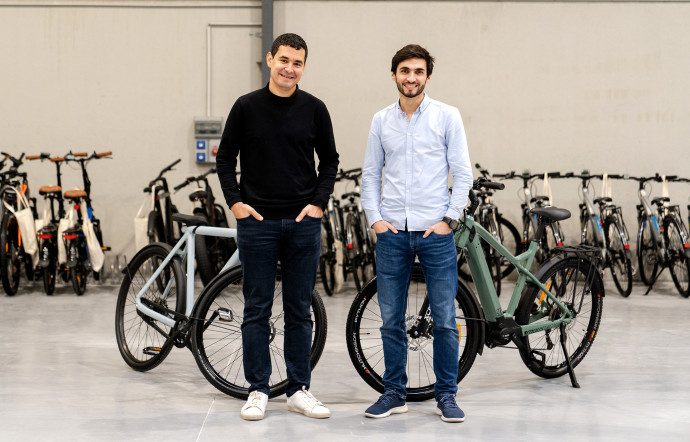Toussaint Wattinne et Stéphane Ficaja, fondateurs de Upway.