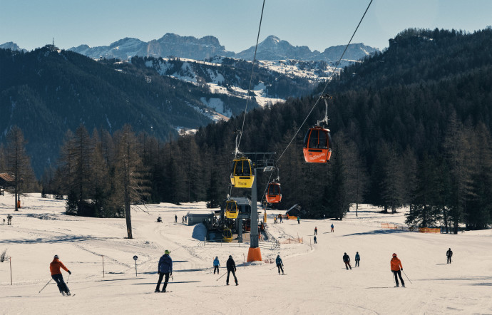 Le domaine skiable de Stellaronda.