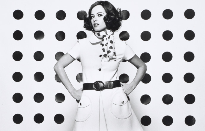 Photo pour Vogue, modèle Rita Scherrer, Paris, 1967.