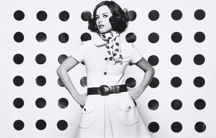 Photo pour Vogue, modèle Rita Scherrer, Paris, 1967.