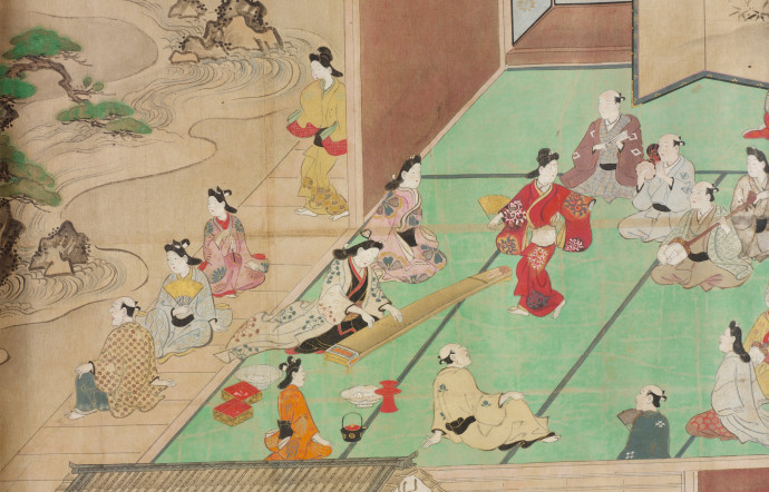 Une visite à la Yoshiwara.