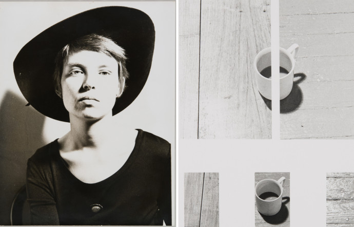 Jan Groover, par Bruce Boince (env. 1968). À droite, Sans titre de Jan Groover (197).