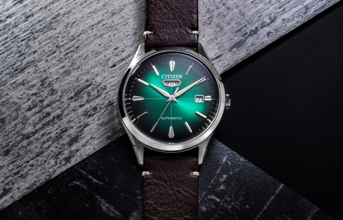La collection Citizen C7 reprend les codes esthétiques et techniques de la montre emblématique née en 1965, la Crystal Seven - The Good Life