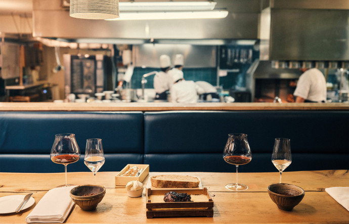 Le restaurant St. Hubertus.