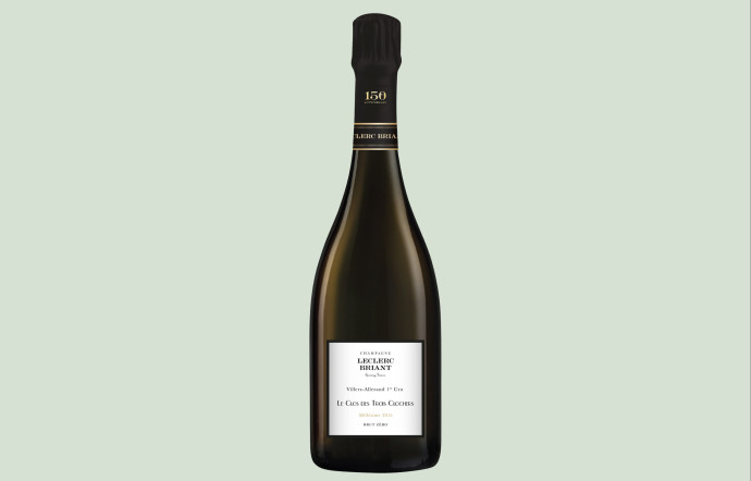 Le champagne Leclerc Briant, Le Clos des Trois Clochers 2016.