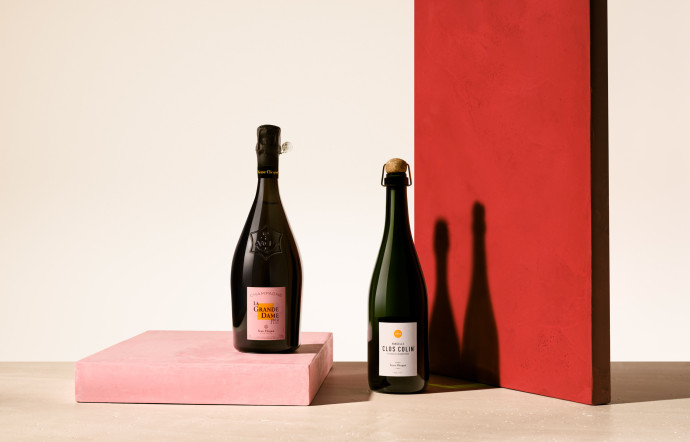 Les champagnes Veuve Clicquot, Grande Dame rosé 2012 et parcelle Clos Colin.