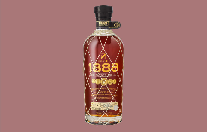La bouteille de Brugal 1888.
