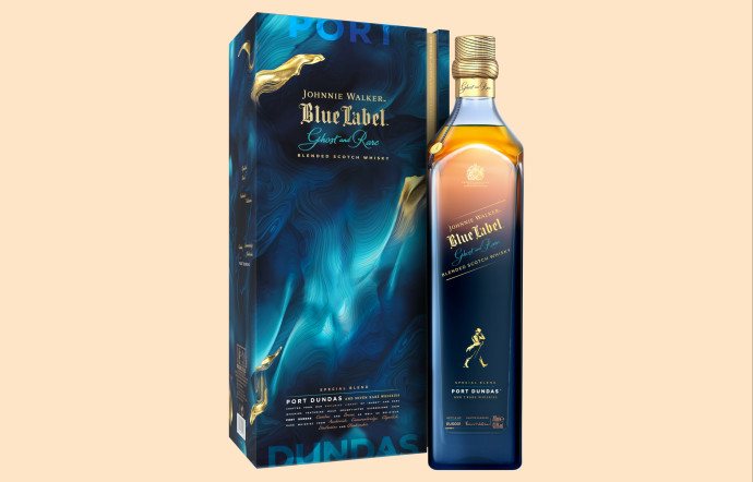 Le whisky Johnnie Walker Blue Label Ghost & Rare no 5.
