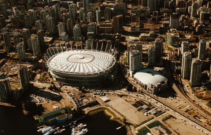 Le BC Place Stadium.
