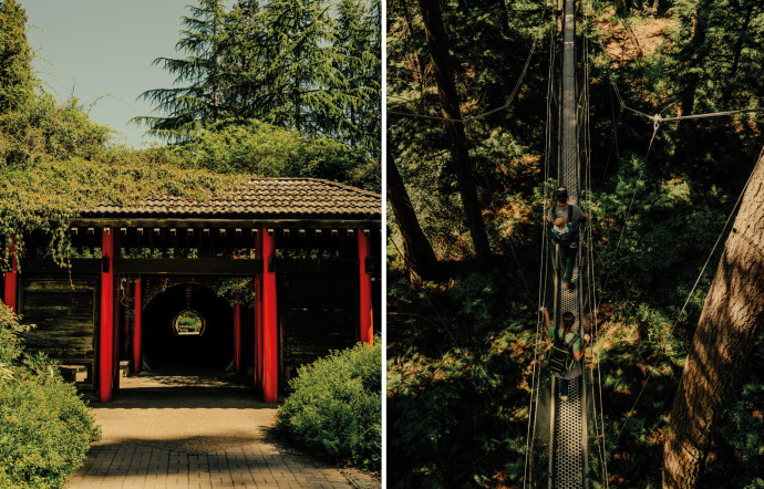 Le jardin botanique de Vancouver.