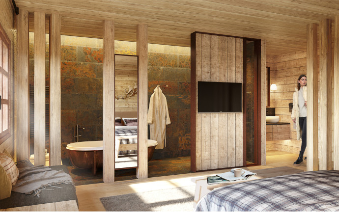 Le lodge Hermitage, en Andorre.
