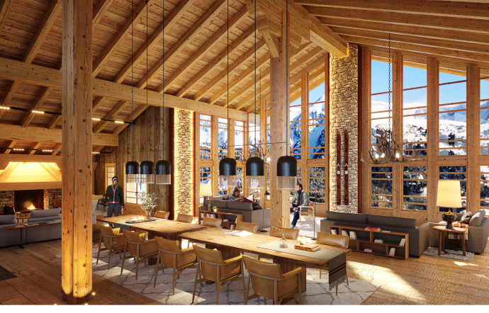 Le lodge Hermitage, en Andorre.