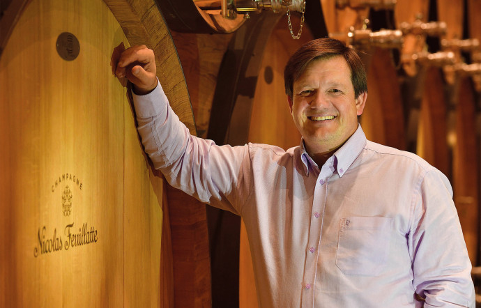 Guillaume Roffiaen, chef de cave chez Nicolas Feuillatte.