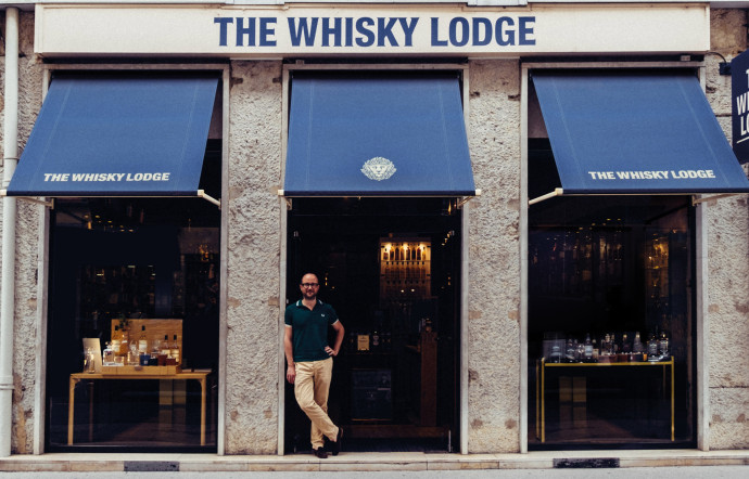 La boutique The Whisky Lodge, à Lyon.