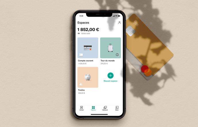 L’application de la néobanque N26. Le renouveau de l’industrie bancaire.