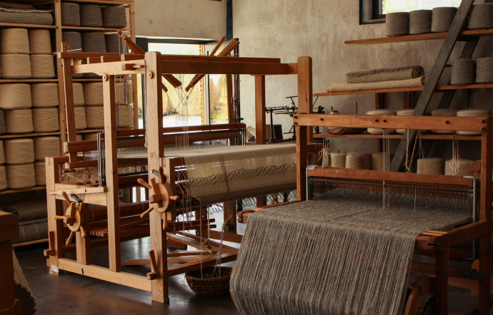 L’atelier de la marque Laines Paysannes, en Ariège.
