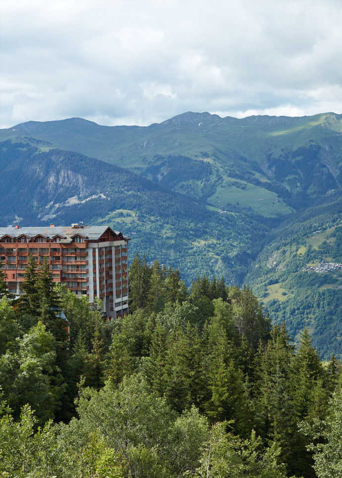 Couchevel, station chic et sportive.