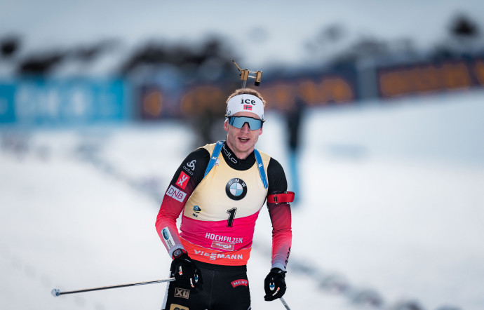 Johannes Bo a réalisé deux de ses vœux : être champion du monde de biathlon et porter une montre de l’horloger Richard Mille.