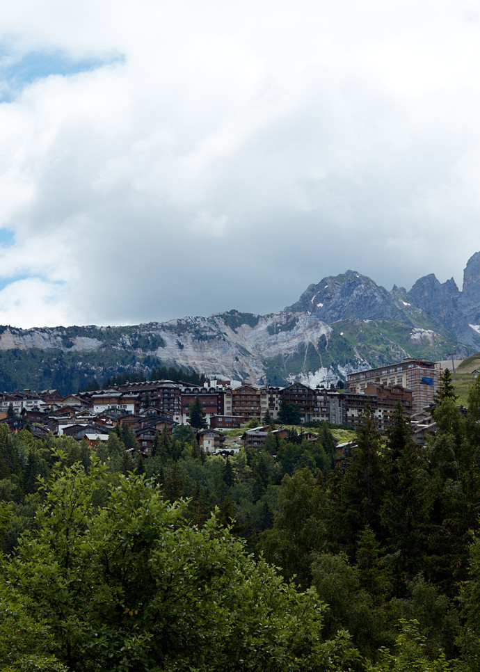 Couchevel, station chic et sportive.