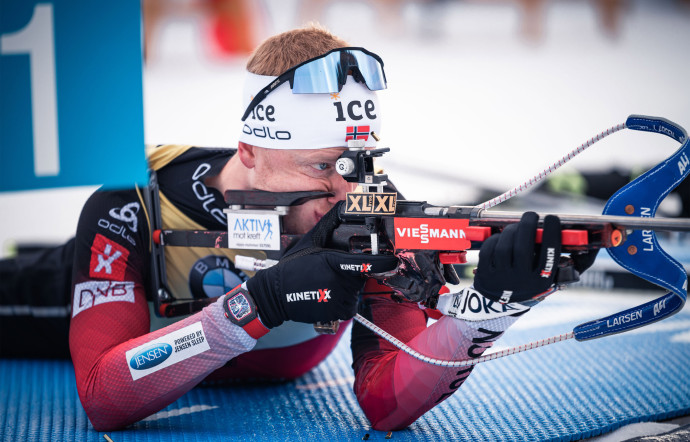 Johannes Bo a réalisé deux de ses vœux : être champion du monde de biathlon et porter une Richard Mille.
