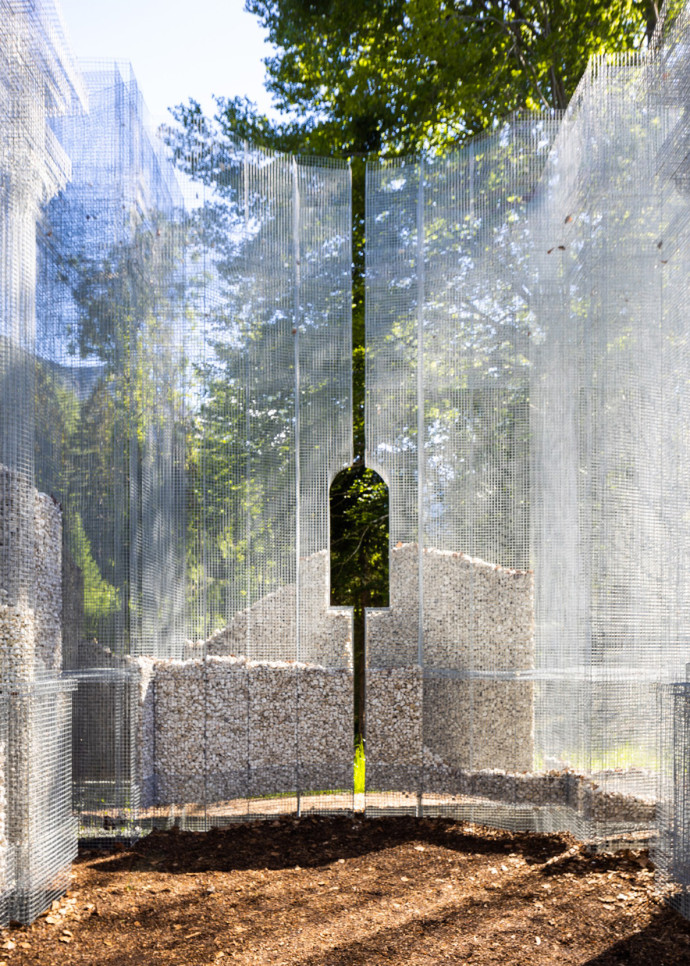 « Simbiosi » d’Edoardo Tresoldi.