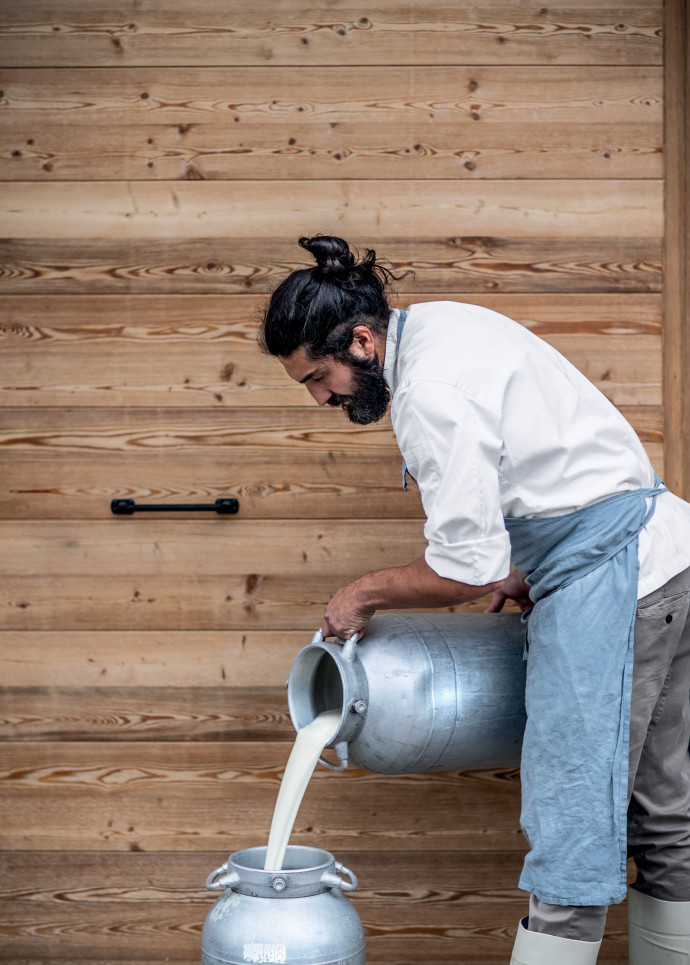 Le chef Riccardo Gaspari célèbre les produits de sa région au SanBrite.