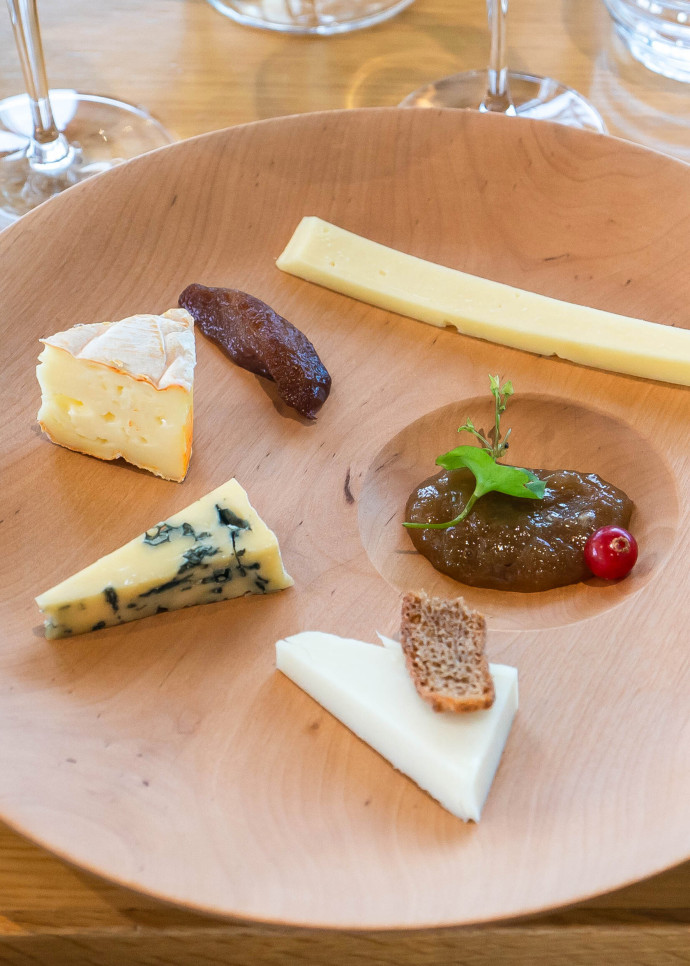 La sélection de fromages du Finlandia cafe & wine.