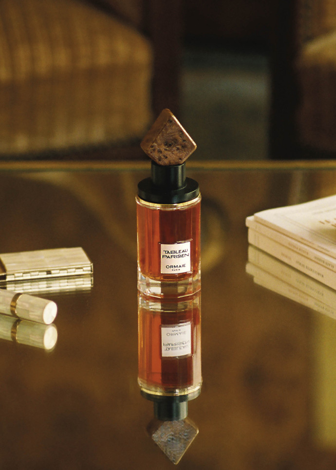Marie-Lise Jonak et son fils Baptiste Bouygues ont créé ensemble la maison Ormaie, créatrice de parfums naturels.