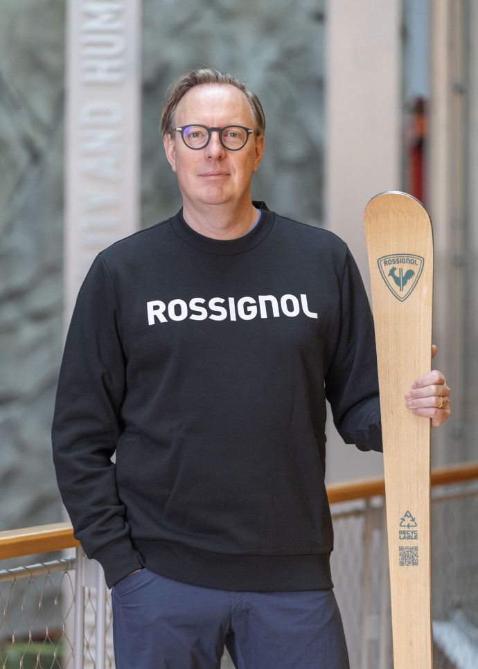 Vincent Wauters, PDG du groupe Rossignol.